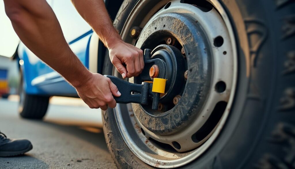 Comment sécuriser le chargement sur la roue d’un fourgon utilitaire ?