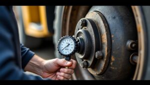 Quelle est la pression recommandée pour la roue d’un fourgon utilitaire ?