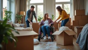 Aide au déménagement d’une personne handicapée : guide complet