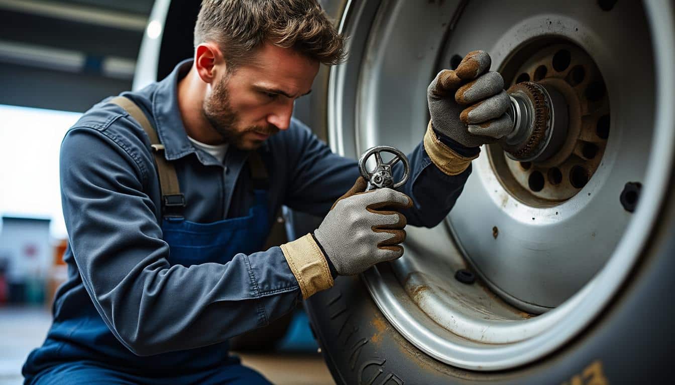 Quelles sont les étapes pour le montage d’une roue sur un fourgon utilitaire ?