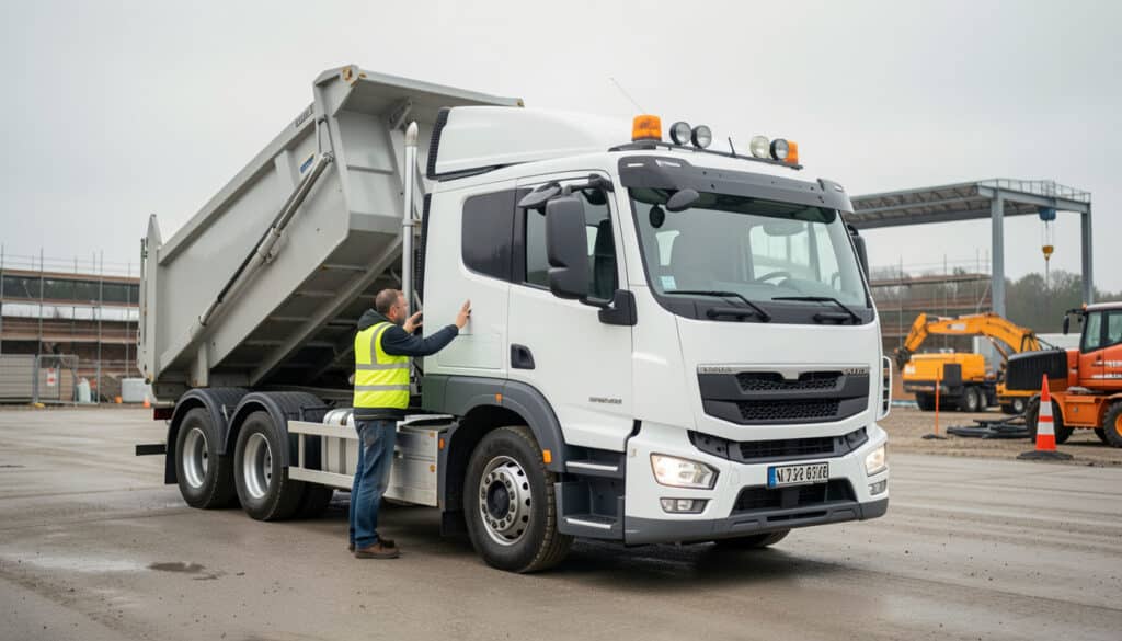 Camion de travaux : bien le choisir pour le chantier