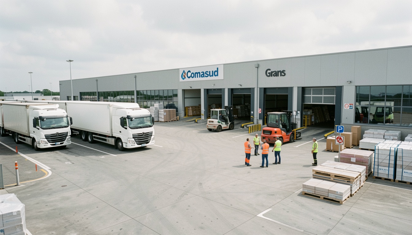 Comasud à Grans : rôle de la plateforme logistique