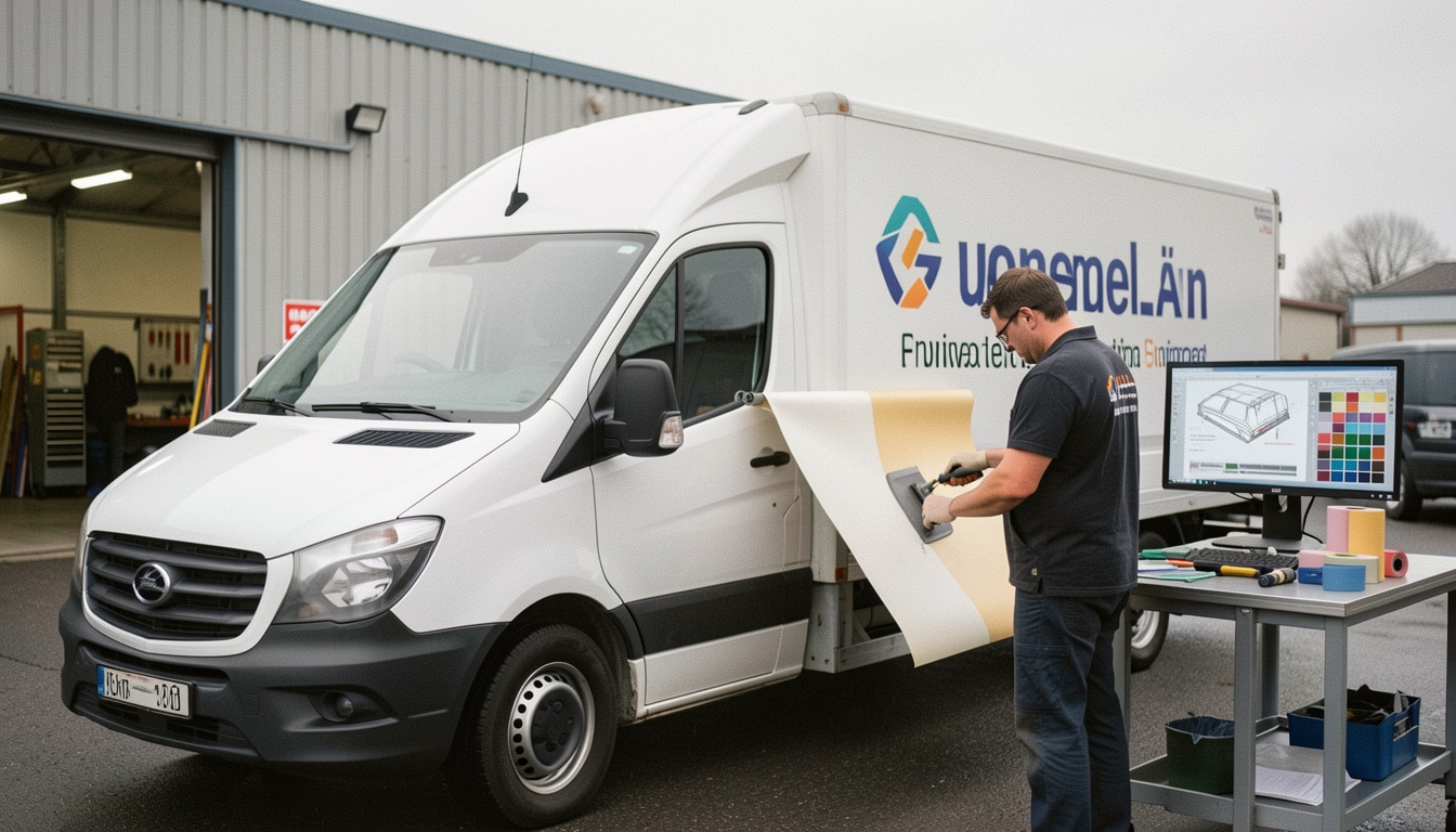 Flocage de camion d’entreprise : options, prix et choix