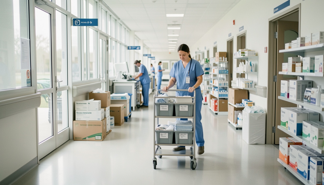 Logistique hospitalière et organisation des flux