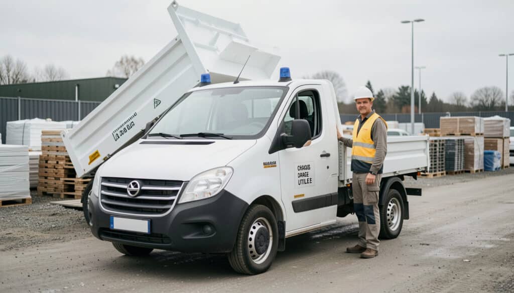 Petit camion benne : usages, permis et critères de choix