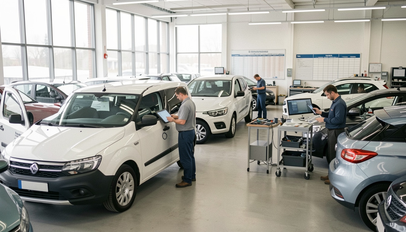 Maintenance d’un parc automobile sans immobilisations